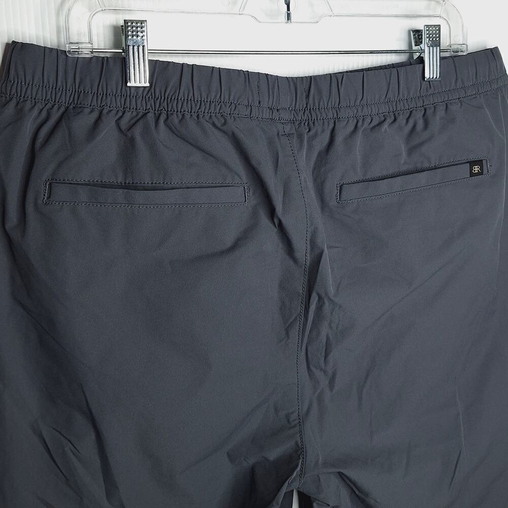 Banana Republic Men's Jogger Pants Performance Stretch Large Gray Drawstring - Picture 10 of 10
